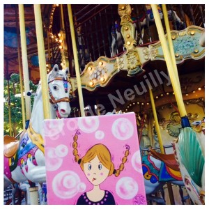 Mademoiselle Alice au Carrousel de la Tour Eiffel