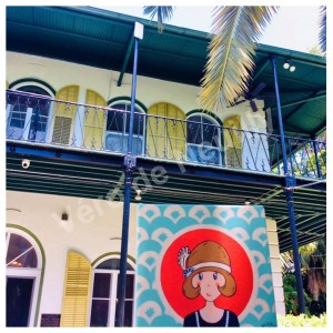 Mademoiselle Vanille à Key West chez Hemingway